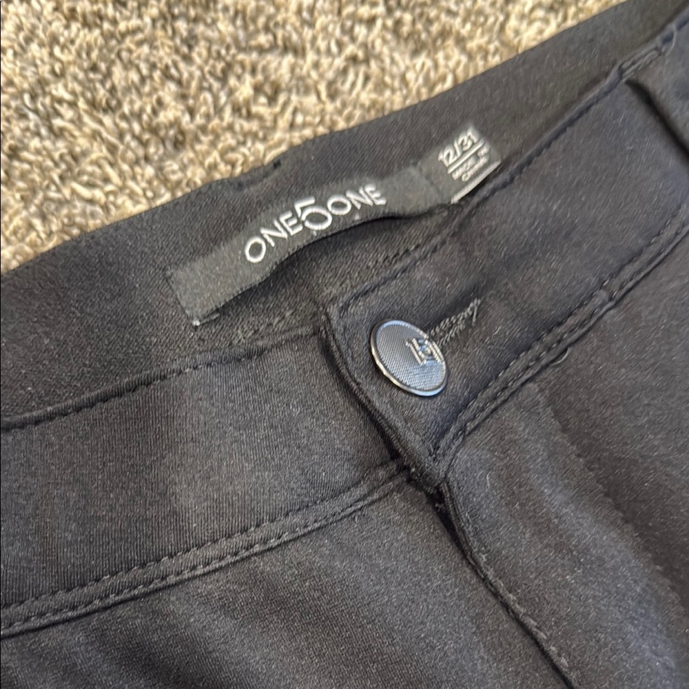 one 5 one Elegant Black Flare Pants - Picture 4 of 5